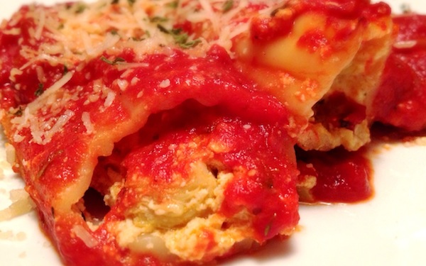 baked manicotti recipe | @kitchenability